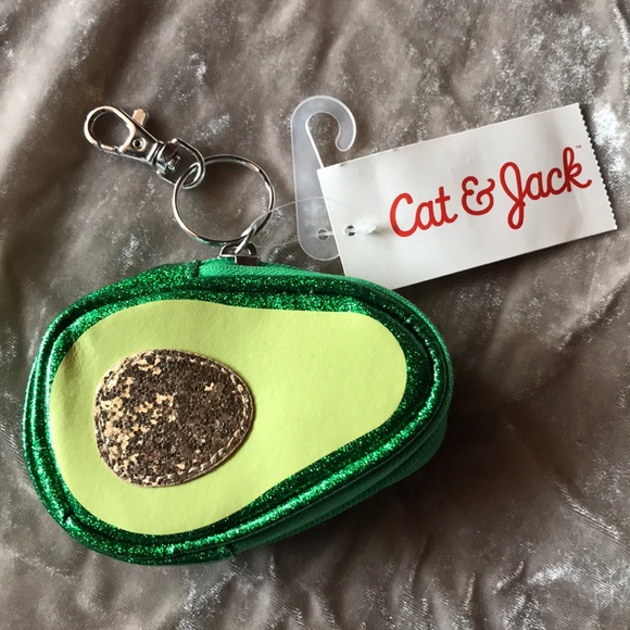 avocado change purse